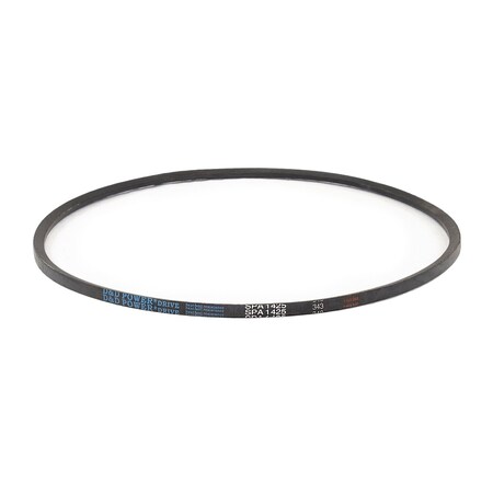 D&D SPA1425 Metric V-Belt, 1425mm Outside Length, 13 mm Top Width, 10 mm Thickness, 1 Ribs SPA1425